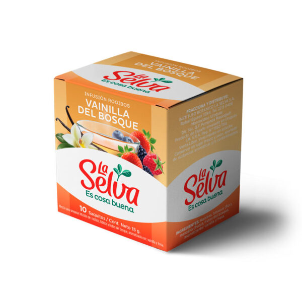 Té verde sabor naranja La Selva 10 saquitos - Image 7