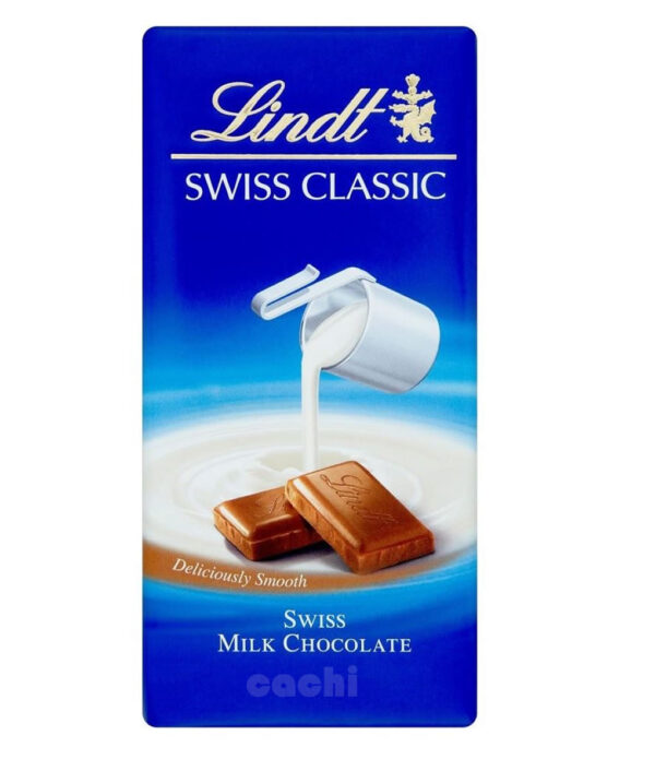 Chocolate Lindt Clásico con leche-100 g